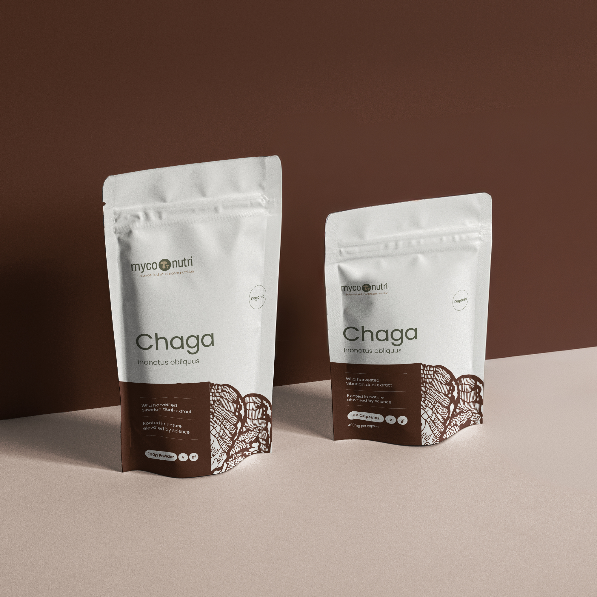 MycoNutri Organic Chaga powder 100g