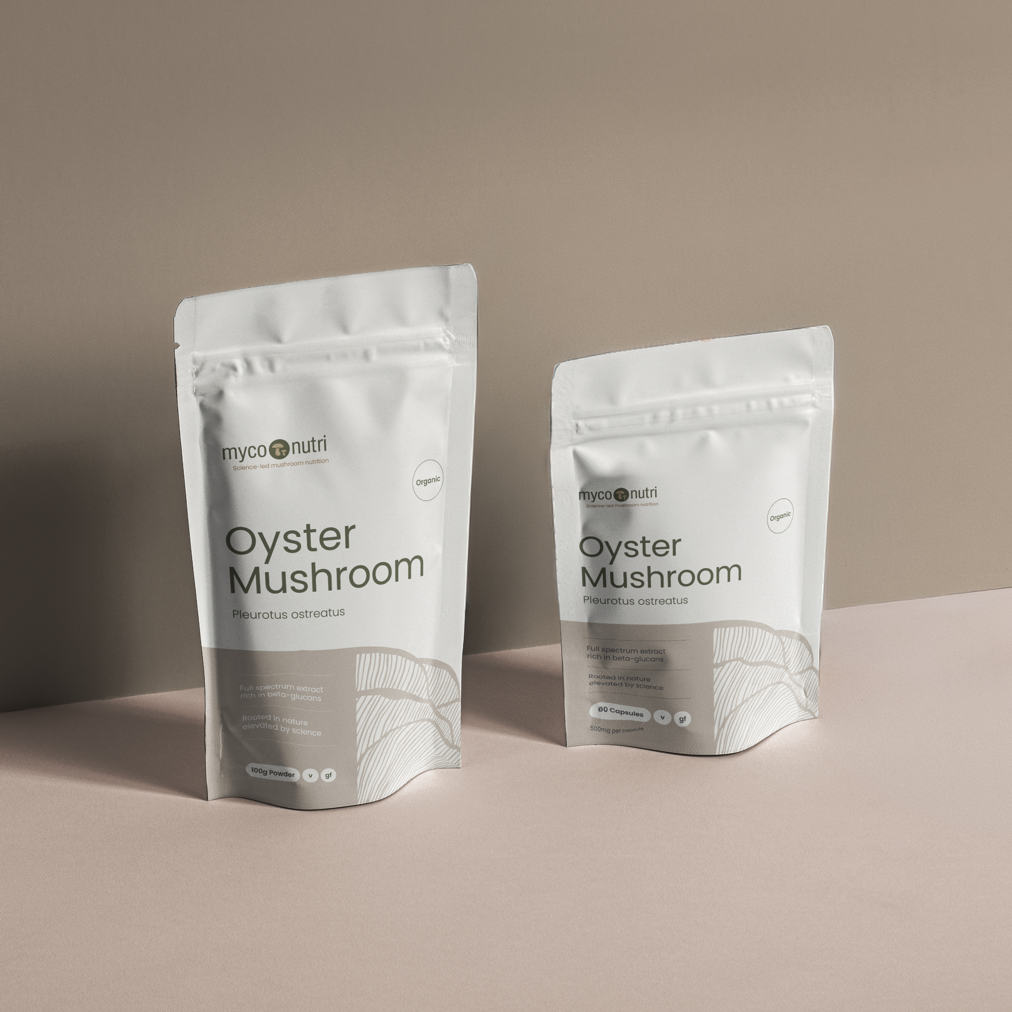 MycoNutri Organic Oyster Mushroom Powder 100g