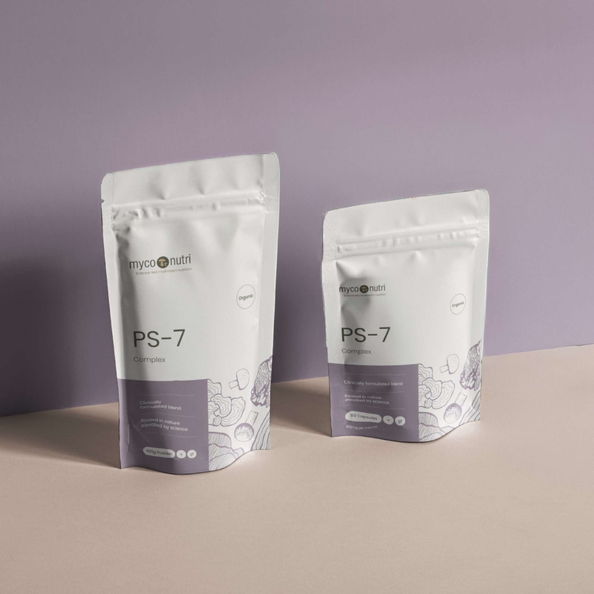 MycoNutri Organic PS7 Complex powder 100g