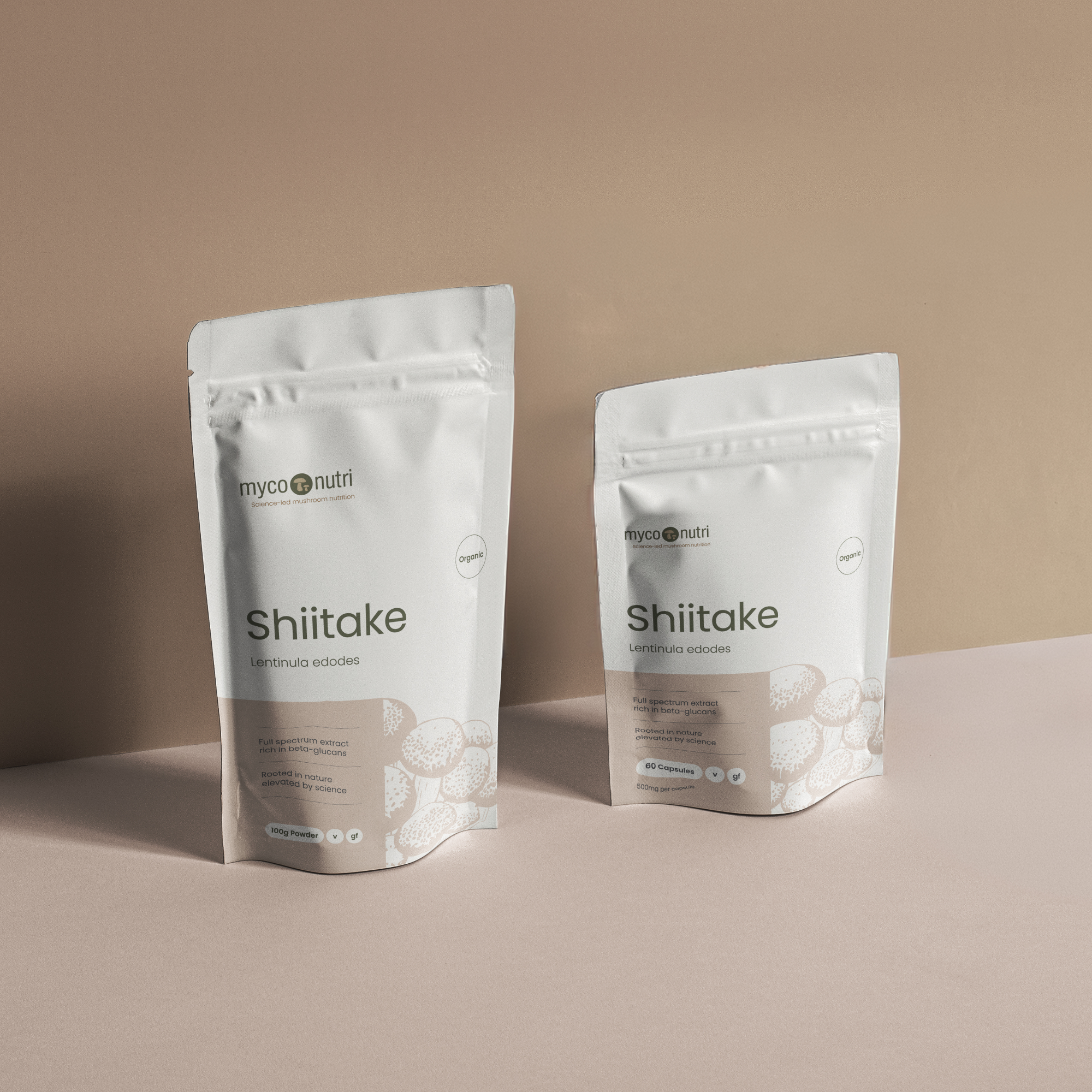 MycoNutri Organic Shiitake 60 capsules