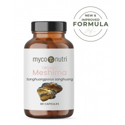 MycoNutri Organic Meshima 60 Capsules (Phellinus linteus)